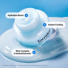 Torriden pump dispensing cream for hygienic, mess-free application benefit