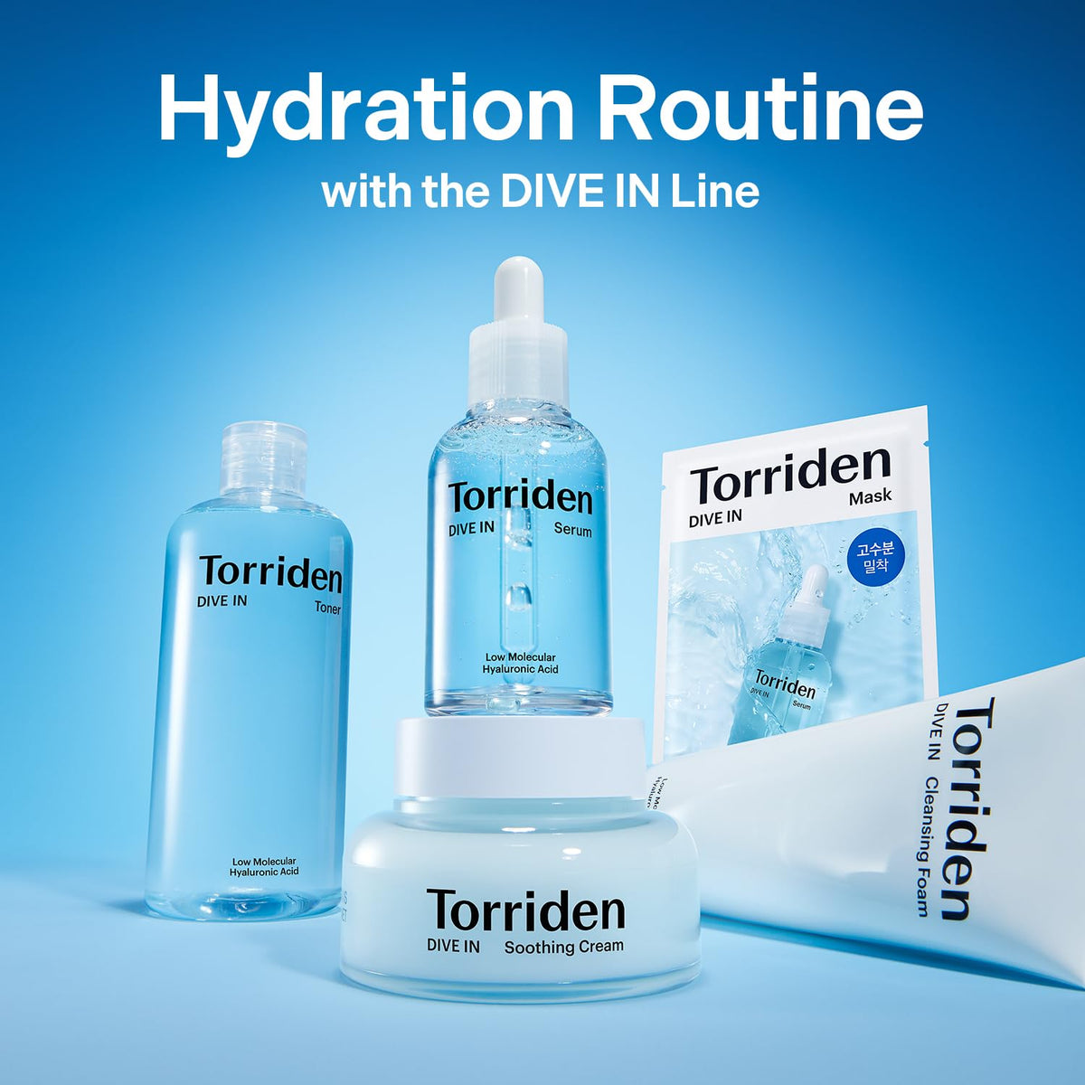 Torriden applied on sensitive skin demonstrating calming, non-irritating benefit