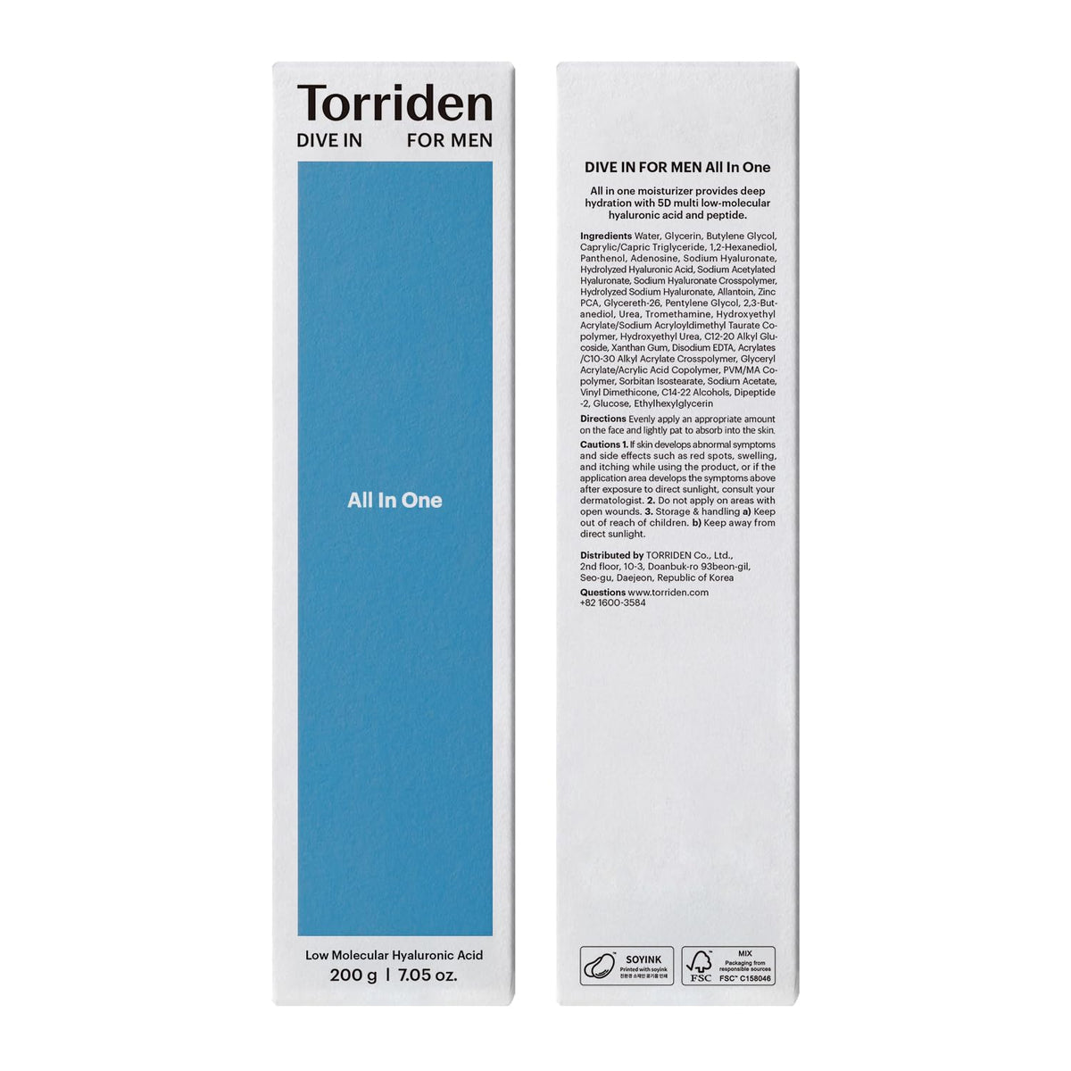 Torriden illustrative graphic of five hyaluronic acids, communicates deep multi-layer hydration