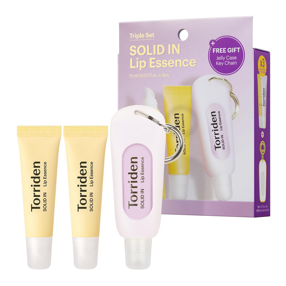 Torriden front packaging three-pack showing product and box, highlights value