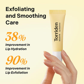 Torriden lip essence in hand to show compact size and everyday convenience