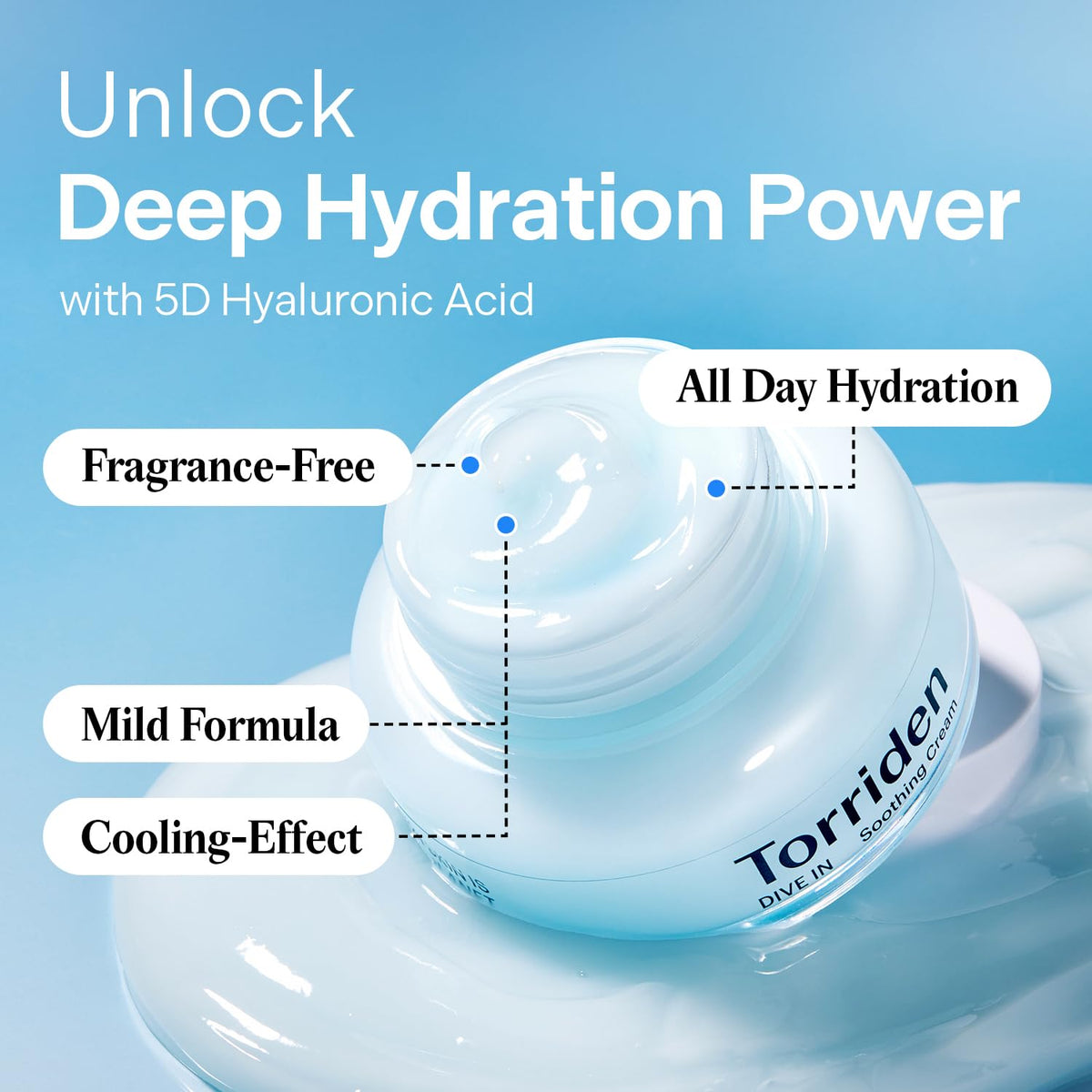 Torriden serum pipette dispensing drop for precise targeted hydration