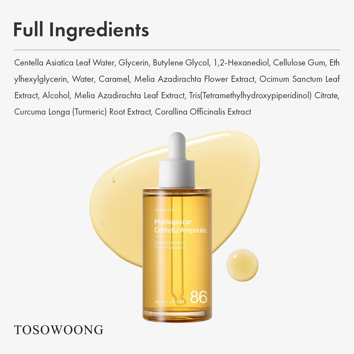 TOSOWOONG ampoule on bathroom shelf in lifestyle scene for routine convenience