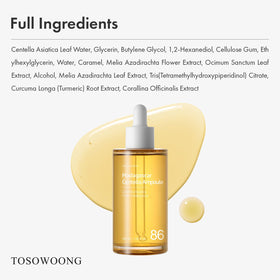 TOSOWOONG ampoule on bathroom shelf in lifestyle scene for routine convenience