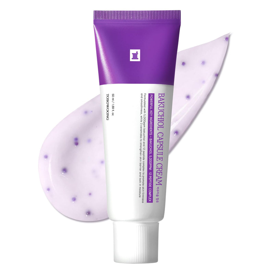 TOSOWOONG front packaging showing product and benefits for anti-aging
