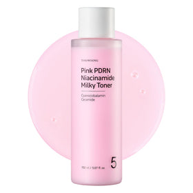 TOSOWOONG front packaging view showing pink milky toner and volume, highlights product clarity
