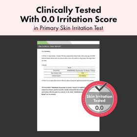 TOSOWOONG ingredient label highlighting niacinamide and arbutin benefits