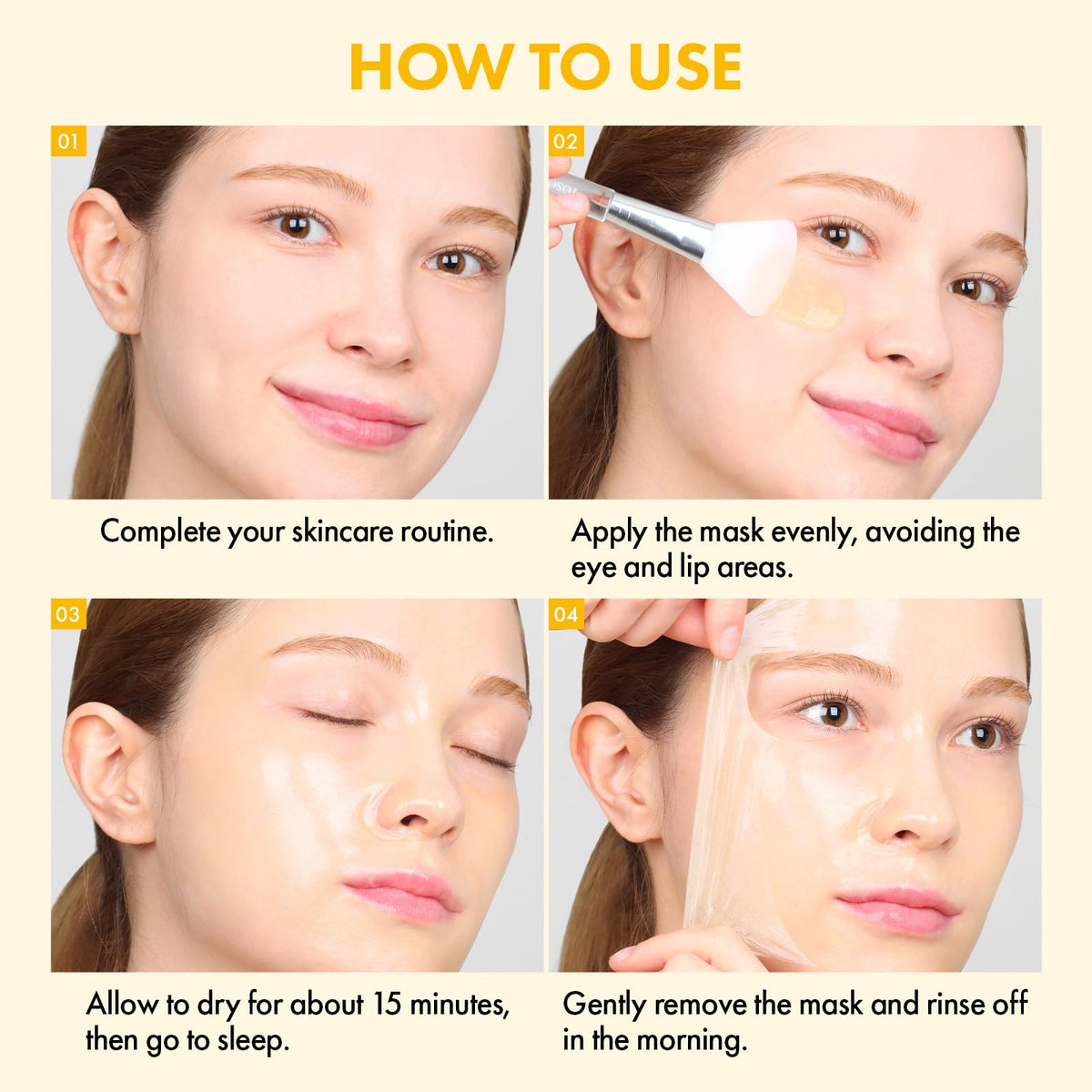 TOSOWOONG ingredients label detail emphasizing actives like kojic acid and vitamin C