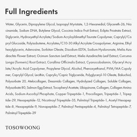TOSOWOONG serum staged on bathroom shelf with accessories, suggests daily routine and glow-enhancing benefit