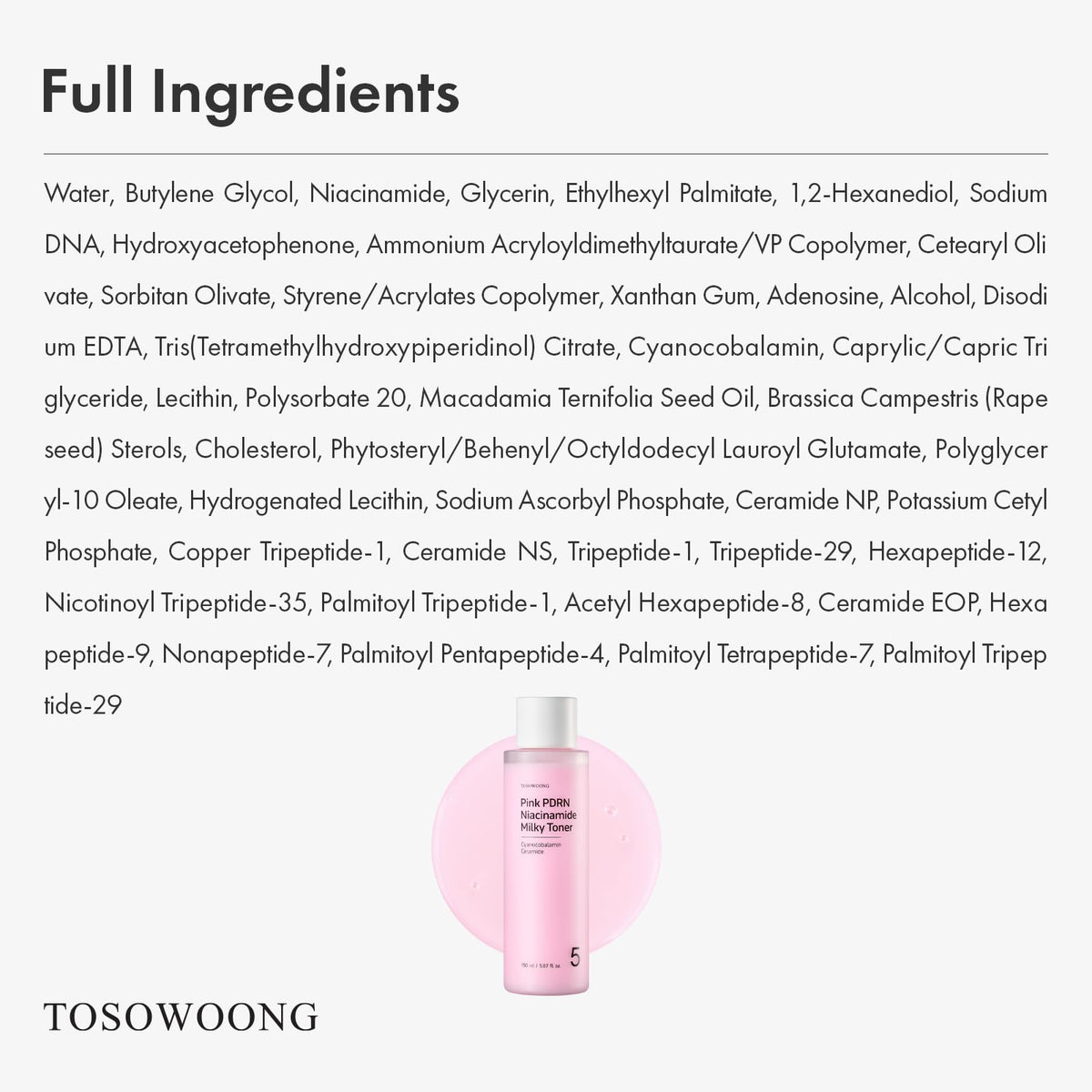 TOSOWOONG toner placed on bathroom shelf lifestyle scene conveying routine-ready glow