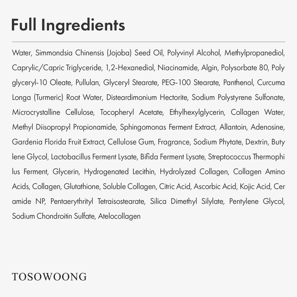 TOSOWOONG jar on bathroom shelf in lifestyle scene conveying at-home spa glow