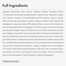 TOSOWOONG on bathroom shelf lifestyle suggesting daily skincare routine