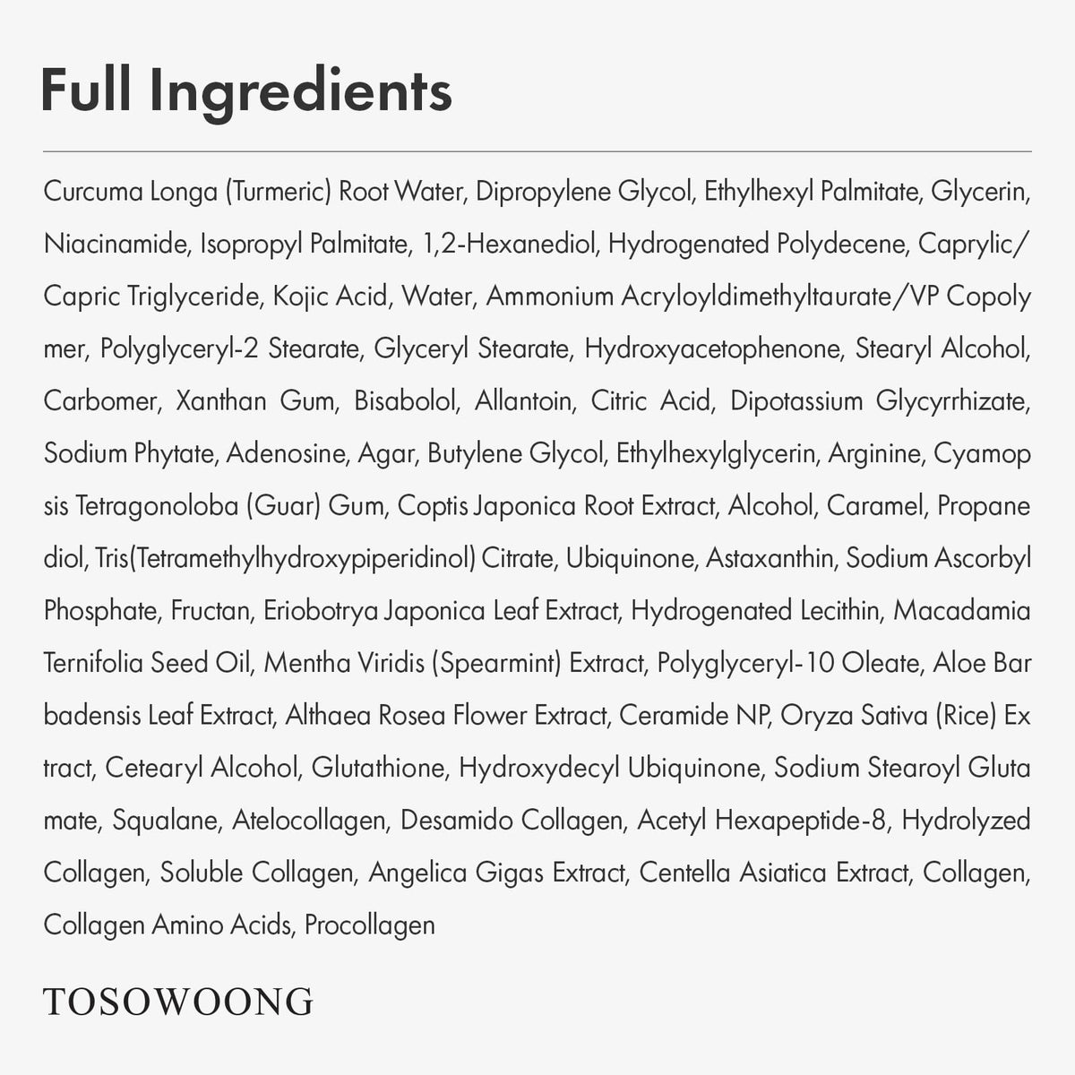 TOSOWOONG product on bathroom shelf lifestyle shot promoting daily routine use