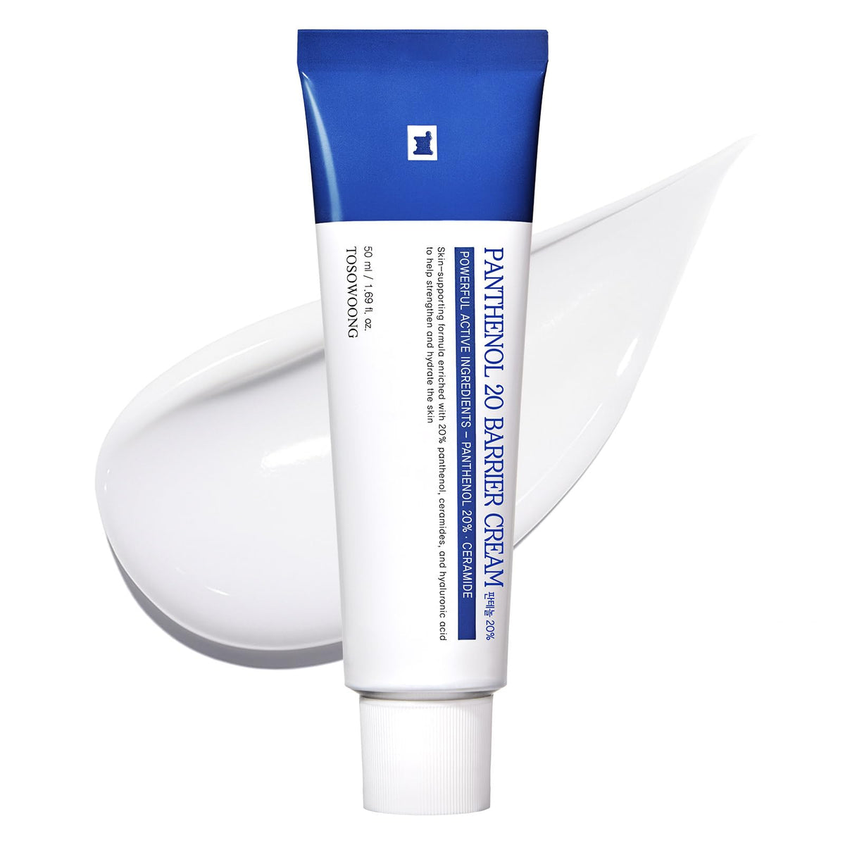 TOSOWOONG front packaging showing 20% panthenol for deep hydration