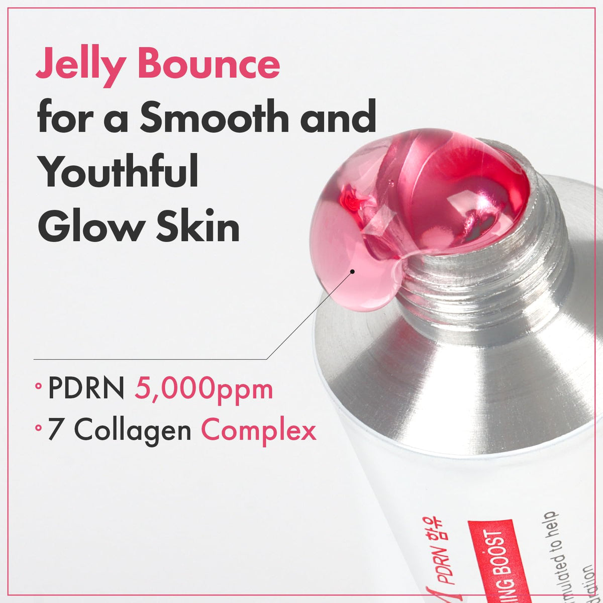 TOSOWOONG cream spread on hand showing lightweight texture and glow