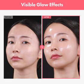 TOSOWOONG close-up of clear peel-off film demonstrating gentle removal benefit