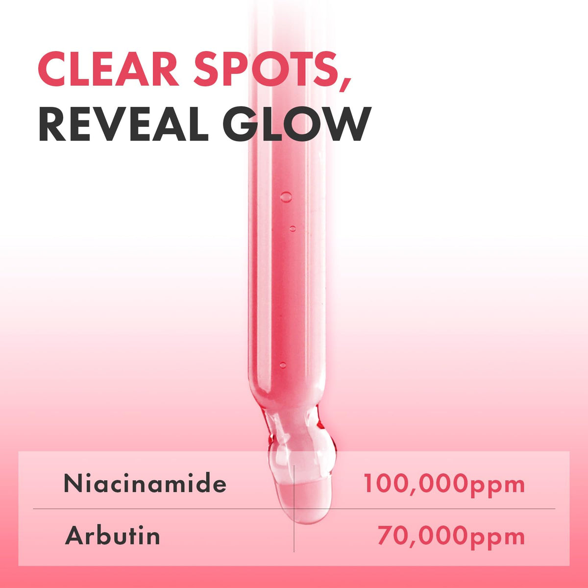 TOSOWOONG pump dispensing watery serum texture for quick absorption benefit