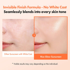 TOSOWOONG sunscreen texture on fingertip demonstrating hydrating glide