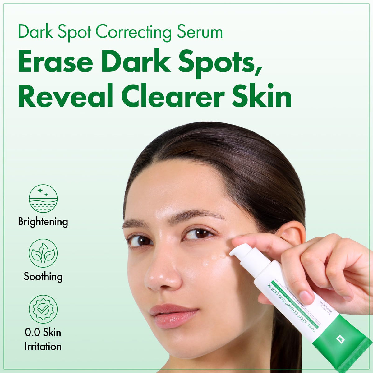 TOSOWOONG close-up of smooth serum texture for fast absorption