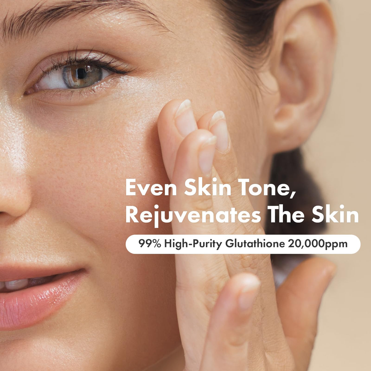 TOSOWOONG serum texture close-up highlighting lightweight, fast-absorbing finish
