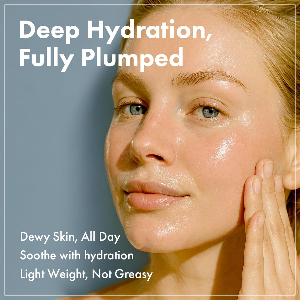 TOSOWOONG texture close-up highlighting lightweight creamy hydration