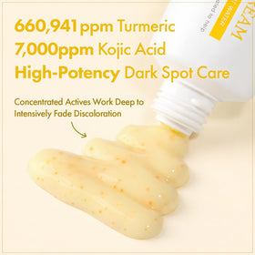 TOSOWOONG turmeric root detail highlighting antioxidant-rich ingredient benefits