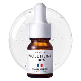 TOSOWOONG front bottle showing compact volumizing serum packaging and benefit