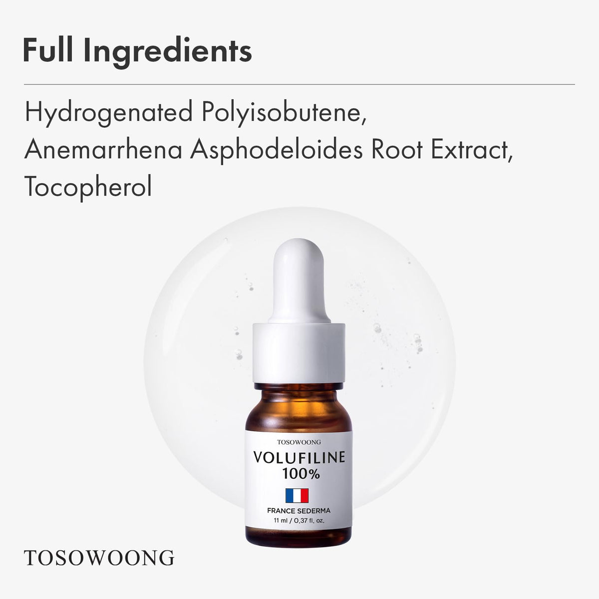 TOSOWOONG bottle styled on bathroom shelf to suggest daily skincare routine benefit