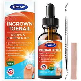 TOTCLEAR front packaging showing full ingrown toenail kit and convenience