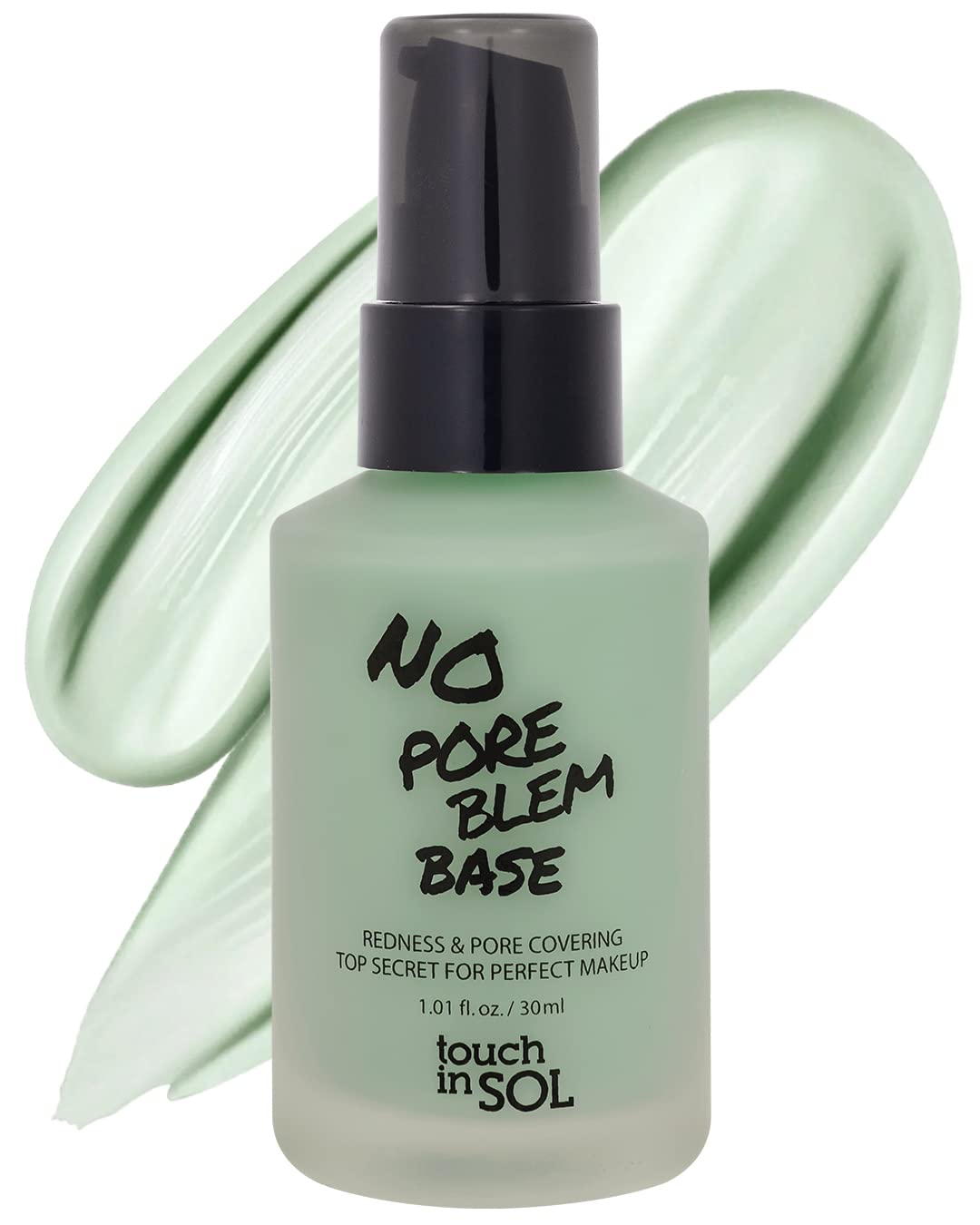 TOUCH IN SOL front packaging showing green-tinted primer tube and brand