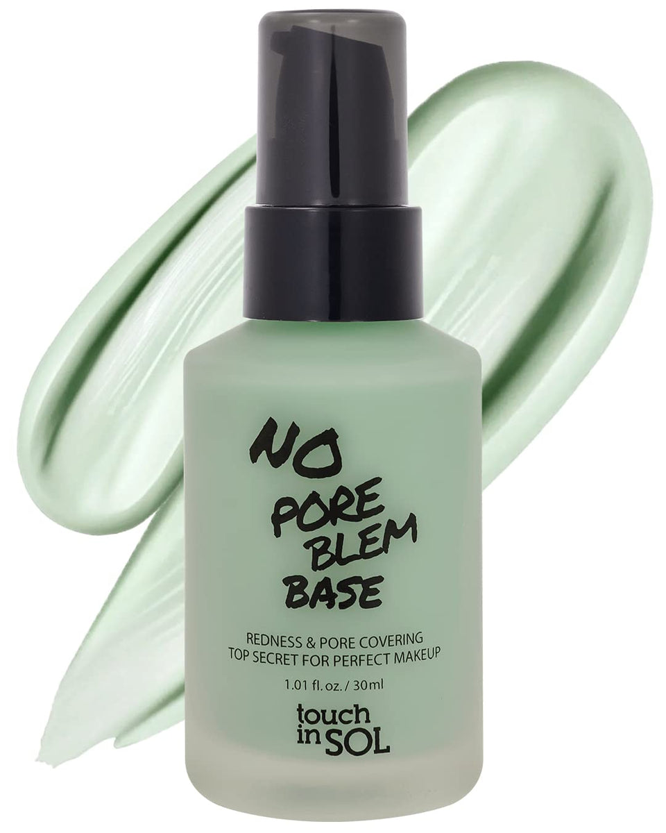 TOUCH IN SOL front packaging showing green-tinted primer tube and brand