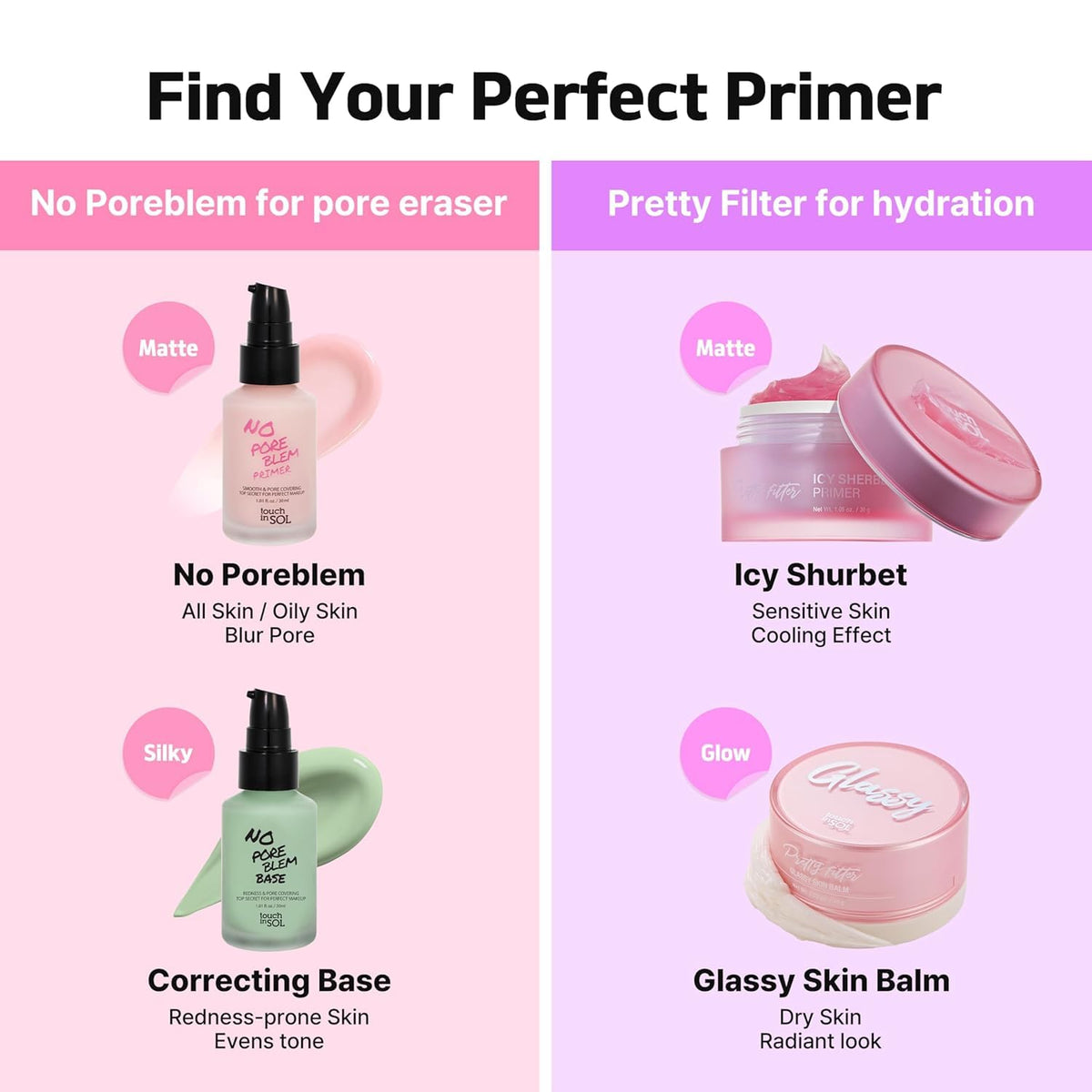 TOUCH IN SOL bottle styled on vanity to show everyday skincare lifestyle benefit