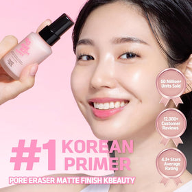 TOUCH IN SOL primer texture closeup demonstrating smooth, velvety blurring finish