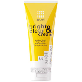 TOUCH Radiance Cream front tube showing product and benefit of brightening