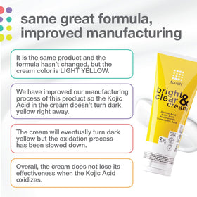 TOUCH Radiance Cream used on neck and underarm illustrating multi-area use