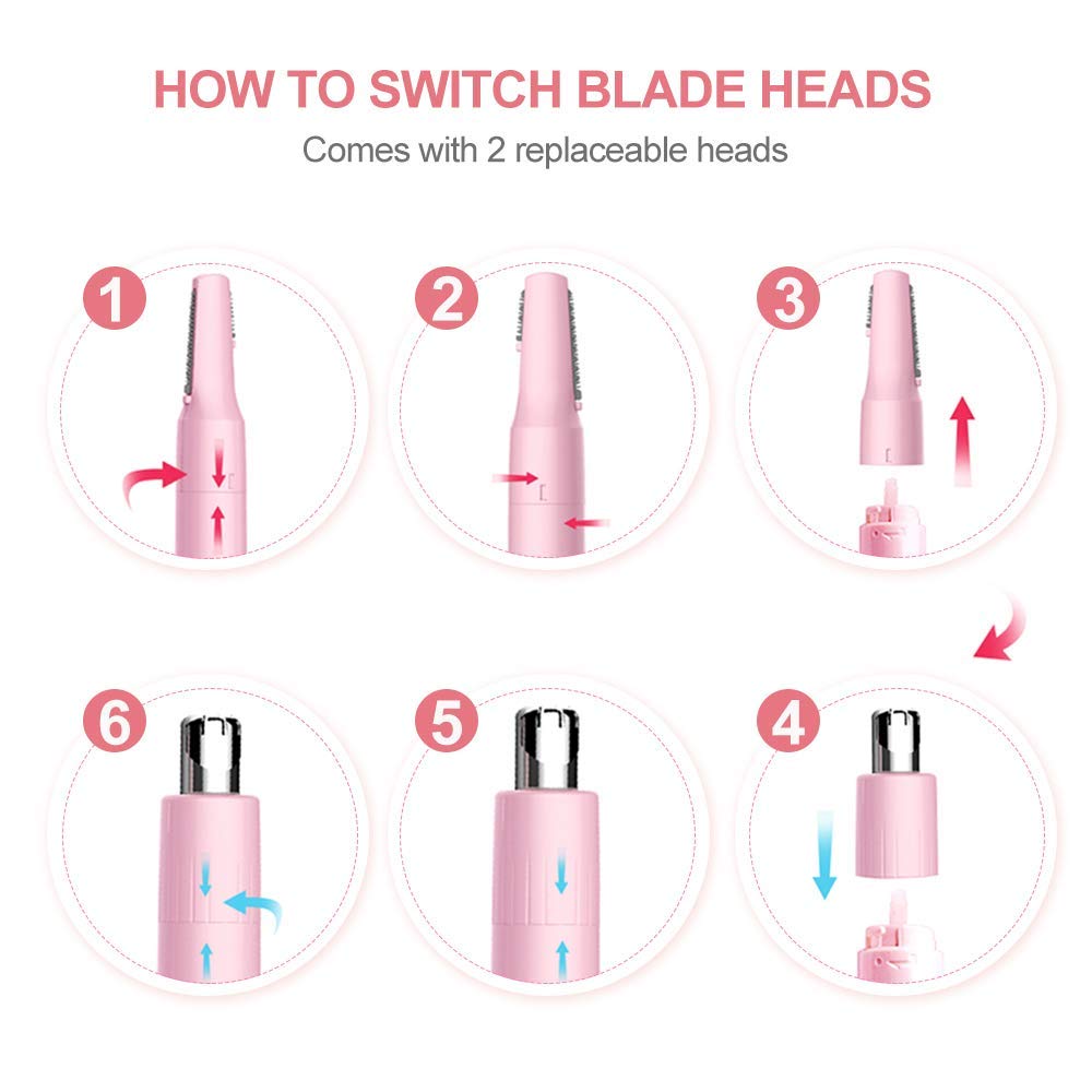 TOUCHBeauty open battery compartment showing simple battery-powered operation
