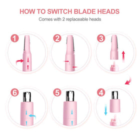 TOUCHBeauty open battery compartment showing simple battery-powered operation
