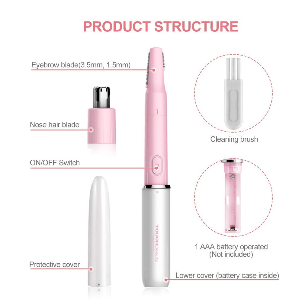 TOUCHBeauty on bathroom counter showing everyday grooming convenience