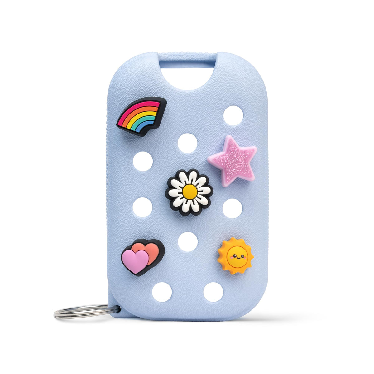 Touchland Cloudwave Blue case front view showing secure fit and style