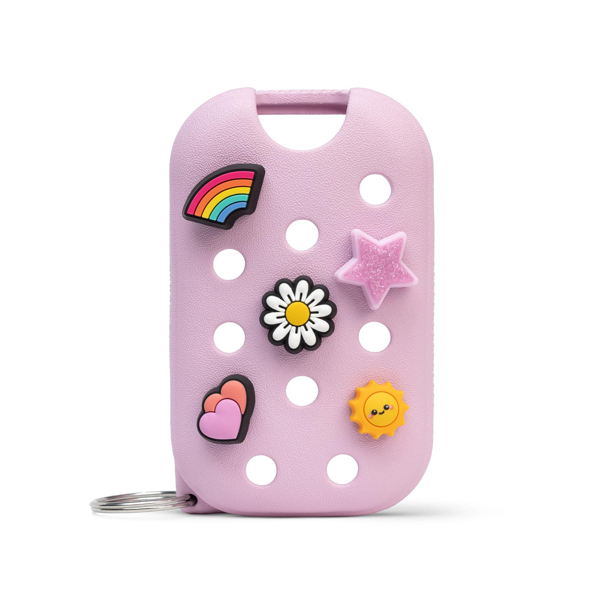 Touchland Sugarpop Pink case front view showing playful design and portability