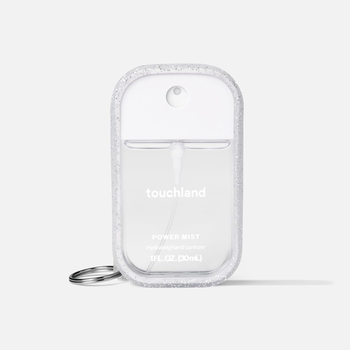 Touchland silicone case close-up texture highlighting grip and scratch protection benefit