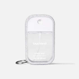 Touchland silicone case close-up texture highlighting grip and scratch protection benefit