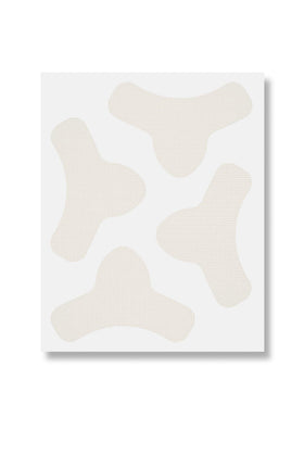 Toute Nuit patches worn overnight in bedroom setting for restful smoothing
