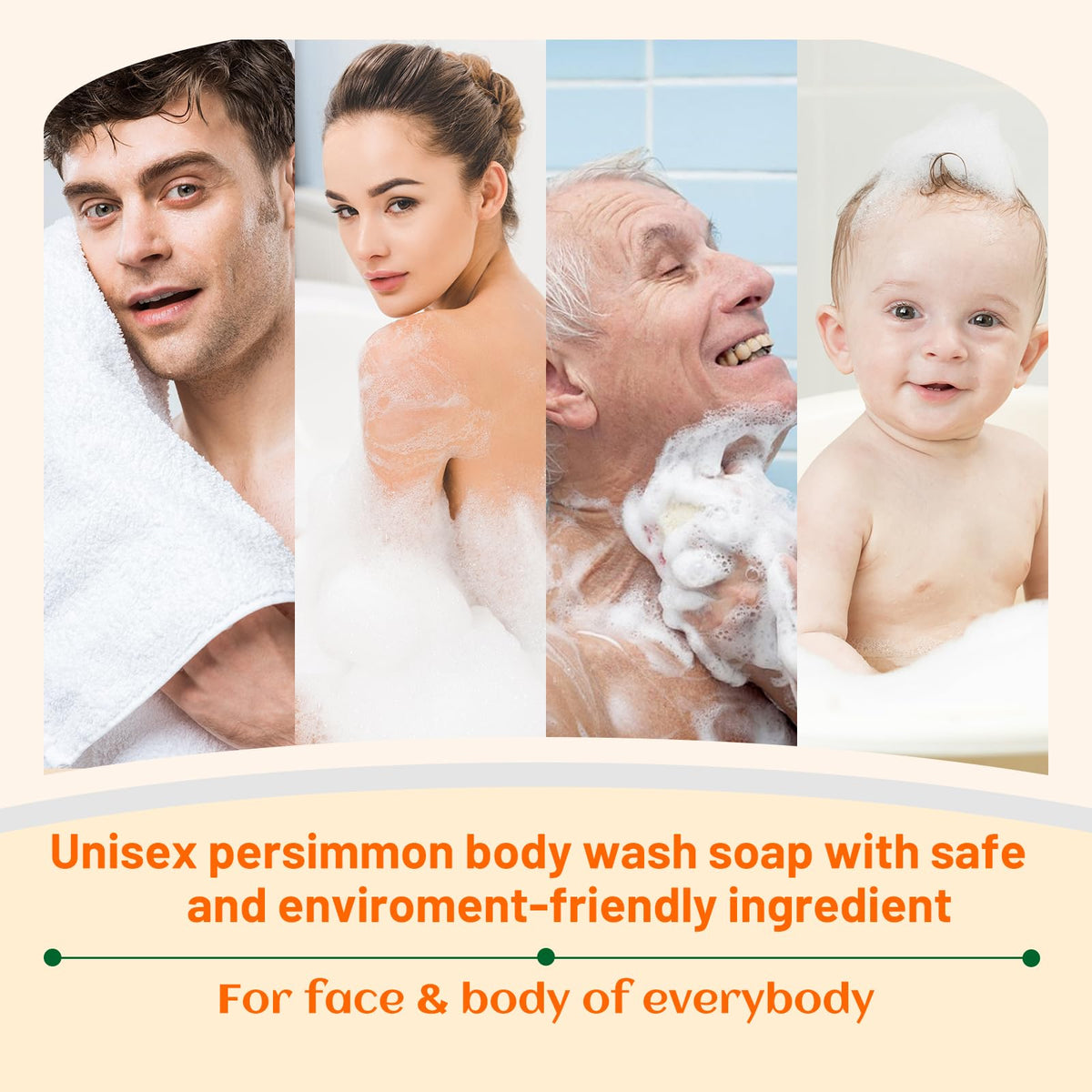 tovaginsh soap in foam net being worked into a rich lather, easy use benefit