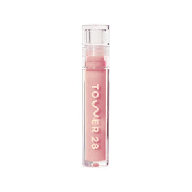 Tower 28 front packaging showing the gloss tube and shade label for easy ID and travel-friendly design