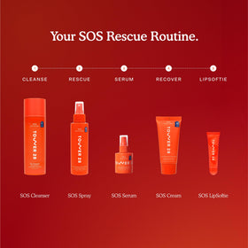 Tower 28 cream paired with SOS Rescue Serum for layered barrier routine