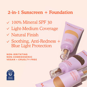 Tower 28 product applied with fingertips demonstrating quick coverage