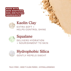 Tower 28 powder puff applying product for even, transfer-resistant setting