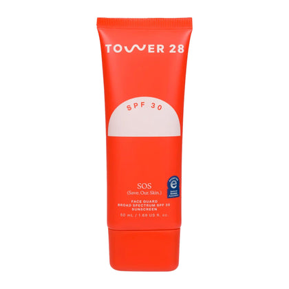 Tower 28 front packaging showing SPF 30 protection and compact design