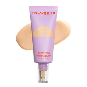 Tower 28 SunnyDays front packaging showing product and shade info for easy recognition